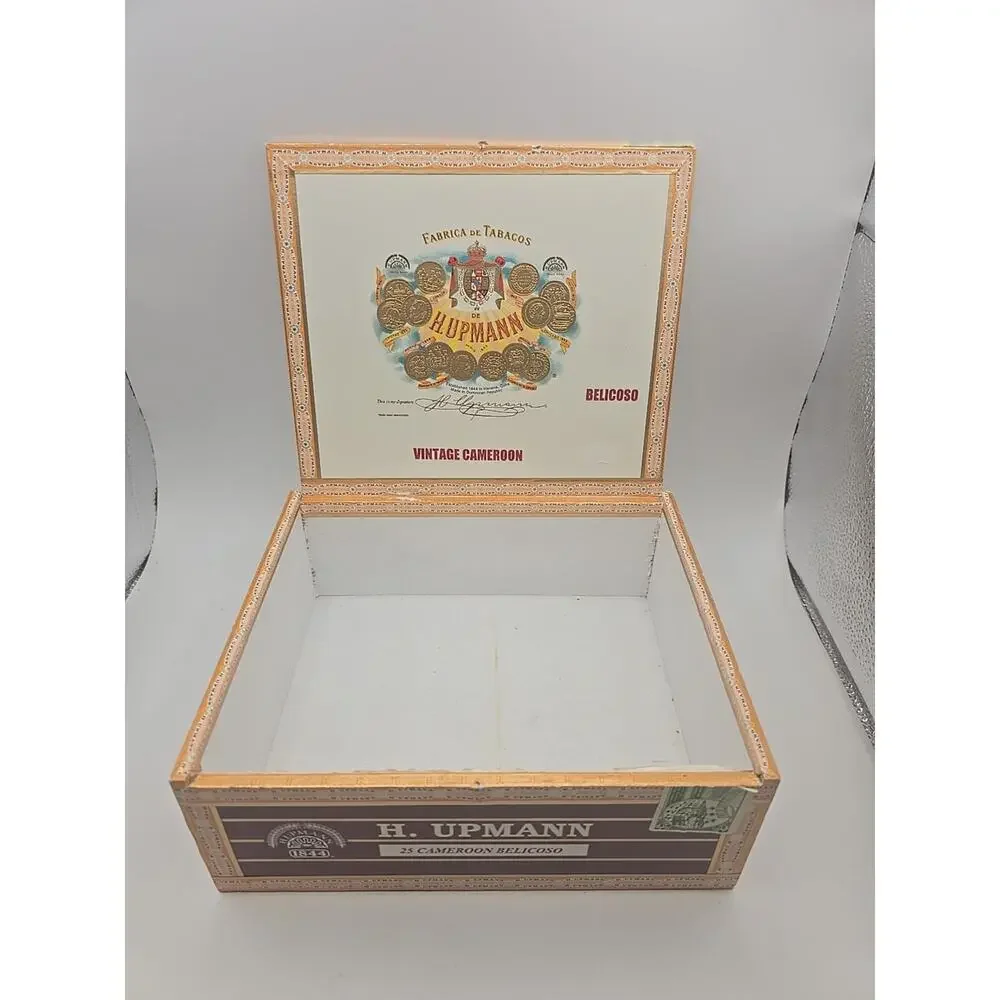 H UPMANN Wooden Cigar‎ Box empty